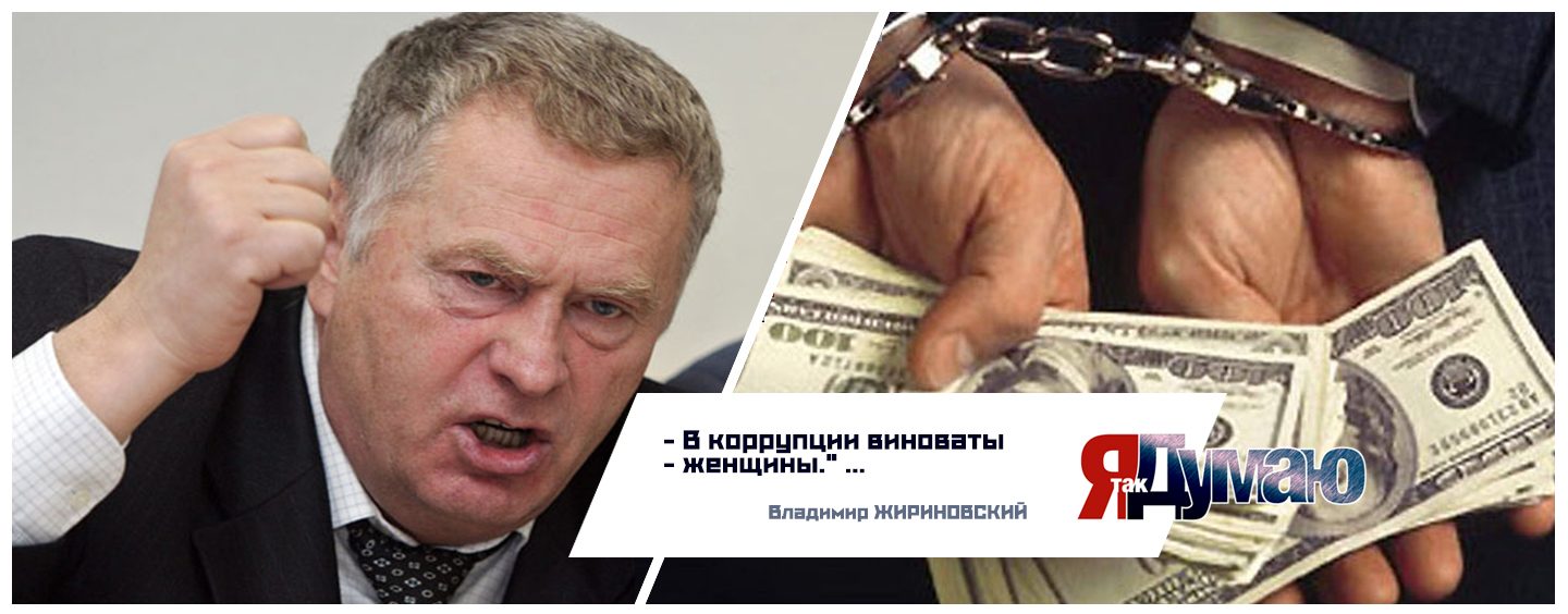Мы победим коррупцию – Владимир Жириновский.