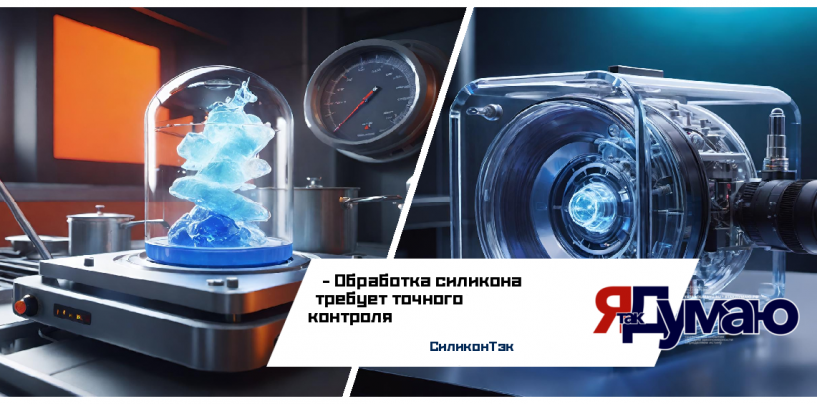 Обработка силикона требует точного контроля температурного режима …
