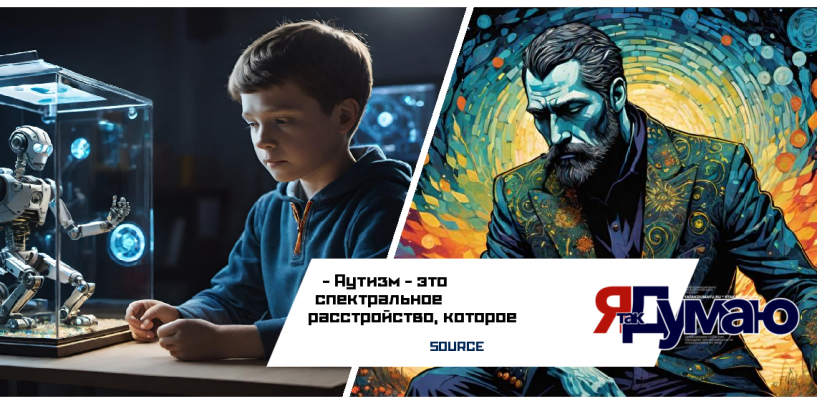 Аутизм — это спектральное расстройство, которое влияет на способность человека взаимодействовать и общаться с окружающим миром.