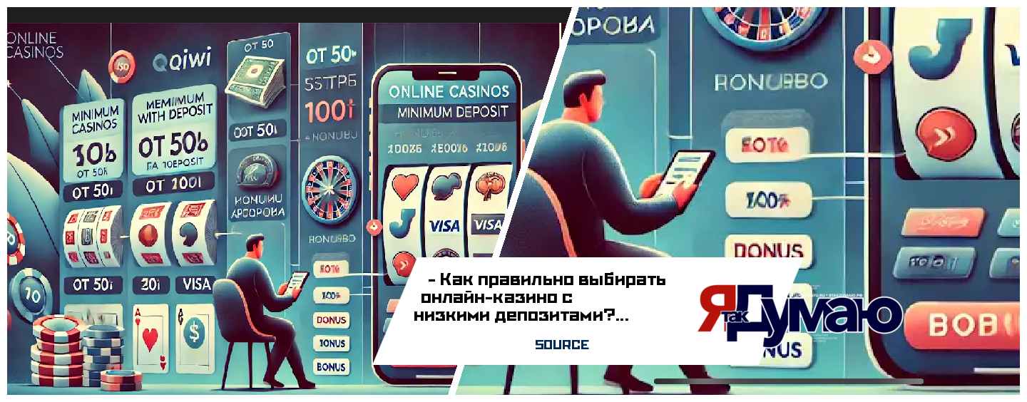 Онлайн казино с минимальным депозитом: как выбрать и не ошибиться?