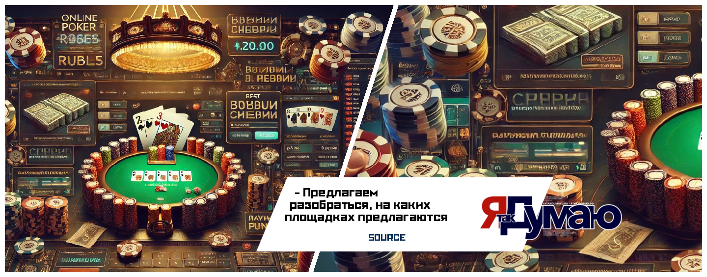 Покер на рубли онлайн: лучшие румы для игры с выводом
