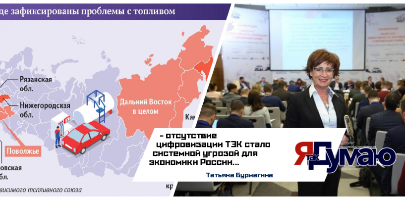 Топливный кризис в России: Автоматизация ТЭК и создание ГИС как решение | Татьяна Бурмагина