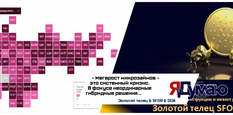 Закредитованность населения России в 2025 году: причины, последствия и пути решения долгового кризиса | ПО Золотой телец