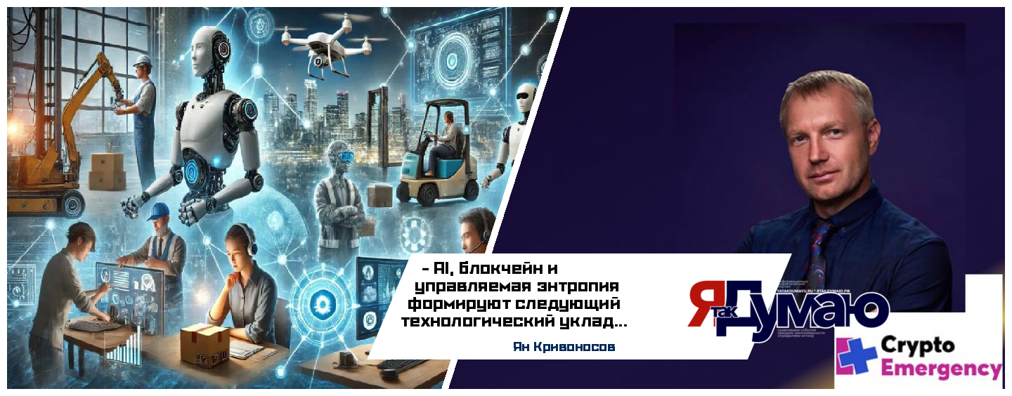 Глобальный экономический суперцикл 2025-2035: Рост на базе AI и блокчейна | Ян Кривоносов