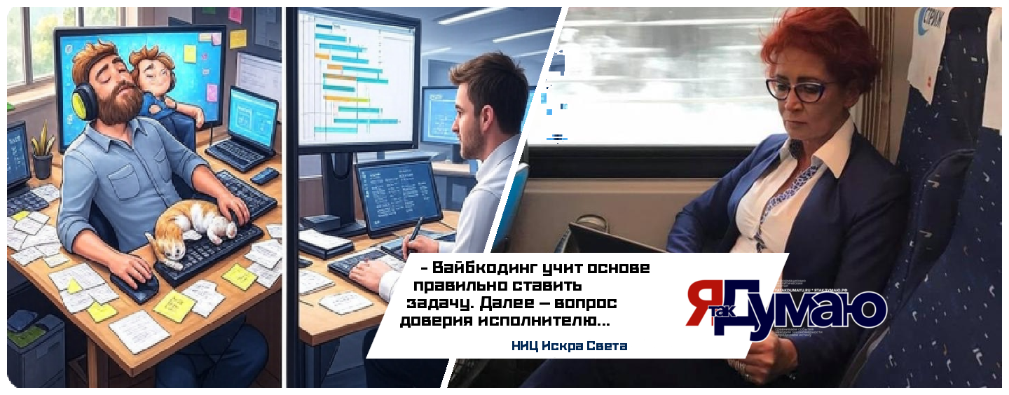 Вайбкодинг как новый management: учимся делегировать с помощью ИИ в НИЦ Искра Света | Татьяна Бурмагина
