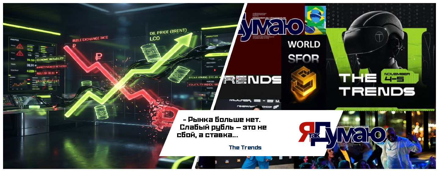 Почему курс рубля ослабевает при растущем курсе цены на нефть? | The Trends
