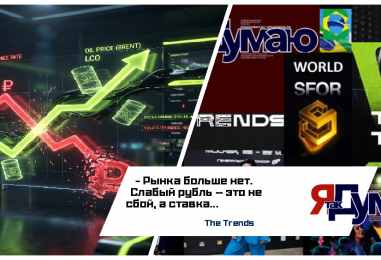 Почему курс рубля ослабевает при растущем курсе цены на нефть? | The Trends
