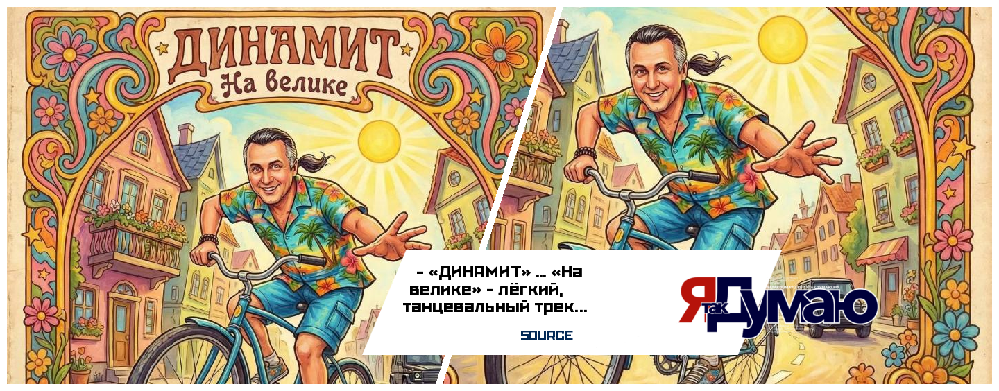 Группа «ДИНАМИТ», представляет новый сингл «На велике»