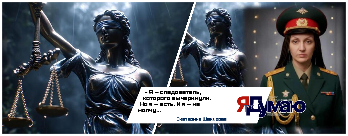 Екатерина Шакурова. БЕЗ ПРАВА ГОЛОСА. ЧАСТЬ 1. ПЕРЕВОД — НЕ УВОЛЬНЕНИЕ. КАК СЛЕДОВАТЕЛЯ ВЫЧЕРКНУЛИ ИЗ СИСТЕМЫ