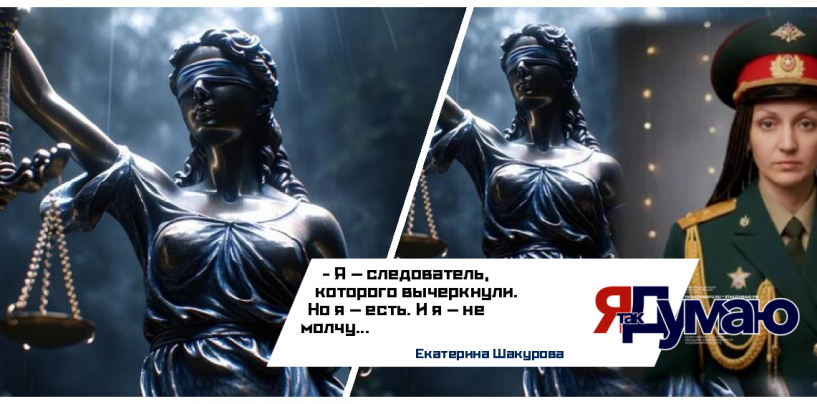 Екатерина Шакурова. БЕЗ ПРАВА ГОЛОСА. ЧАСТЬ 1. ПЕРЕВОД — НЕ УВОЛЬНЕНИЕ. КАК СЛЕДОВАТЕЛЯ ВЫЧЕРКНУЛИ ИЗ СИСТЕМЫ