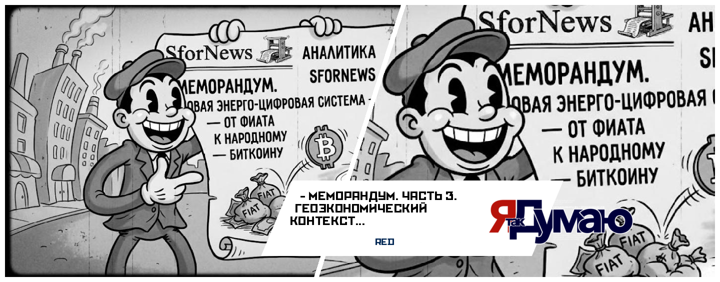 МЕМОРАНДУМ. ЧАСТЬ 3. ГЕОЭКОНОМИЧЕСКИЙ КОНТЕКСТ: МИР КАК ПОЛЕ БИТВЫ АРХИТЕКТУР